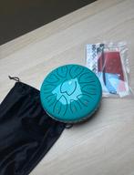 Turquoise regen trommel muziekinstrument, Muziek en Instrumenten, Percussie, Verzenden, Zo goed als nieuw, Trommel