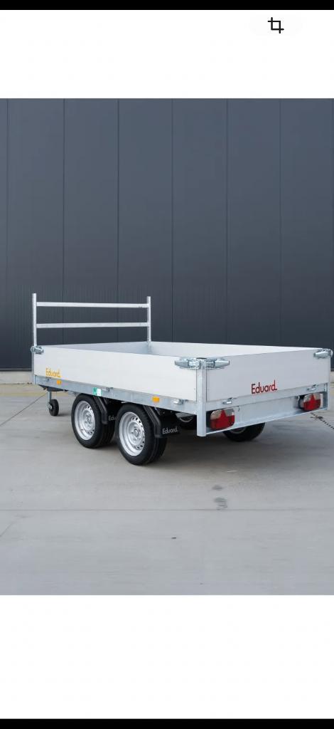 Remorque double essieux Eduard neuve., Autos : Divers, Remorques, Neuf, Enlèvement