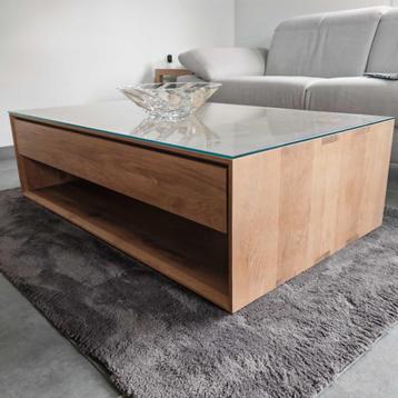 Table basse Ethnicraft NORDIC chêne massif beschikbaar voor biedingen