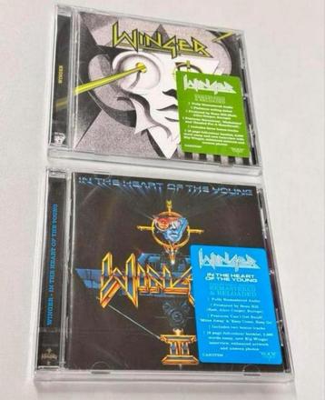 2X SEALED Winger - In The Heart Of The Young Candy Bonus beschikbaar voor biedingen