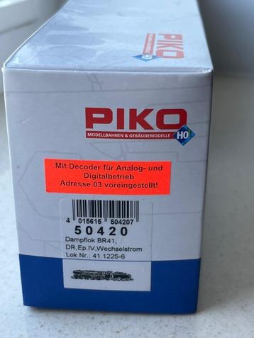 Piko 50420 Digitale stoomloc Br41 AC uitvoering  beschikbaar voor biedingen