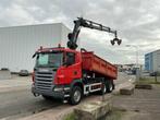 2009 Scania G420 Kieper vrachtwagen met kraan, Auto's, Vrachtwagens, Scania, Overige brandstoffen, Bedrijf, Euro 4