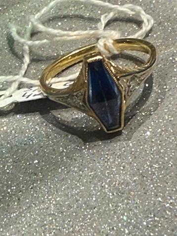 Bague ancienne, Bijoux, Sacs & Beauté, Enlèvement, Comme neuf, Or