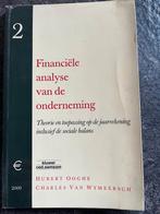 financiële analyse van de onderneming - Ooghe - deel 2, Boeken, Ophalen of Verzenden