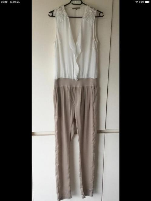 Patrizia Pepe jumpsuit Italiaanse 42 (36), Kleding | Dames, Jumpsuits, Zo goed als nieuw, Maat 36 (S), Beige, Ophalen of Verzenden