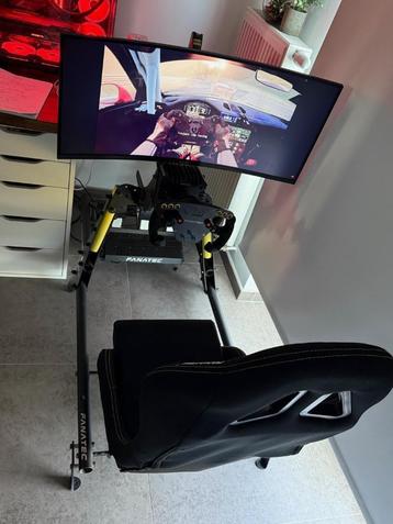 SETUP SIMULATION AUTO FANATEC COMPLET, Online, 1 joueur, À partir de 12 ans, Virtual Reality