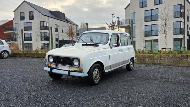 Renault 4 GTL, Auto's, Renault, Particulier, Overige modellen, Benzine, Berline, 5 deurs, Handgeschakeld, Wit, Voorwielaandrijving