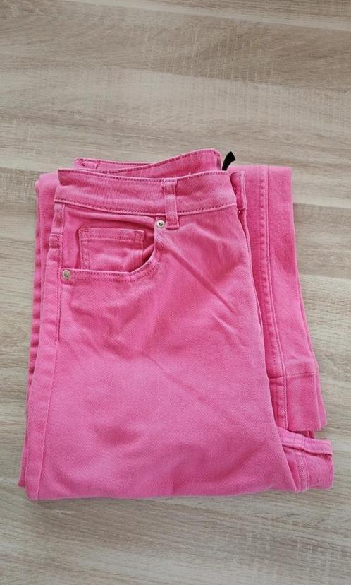 Roze spijkerbroek, Kleding | Dames, Spijkerbroeken en Jeans, Zo goed als nieuw, W33 - W36 (confectie 42/44), Overige kleuren, Ophalen of Verzenden
