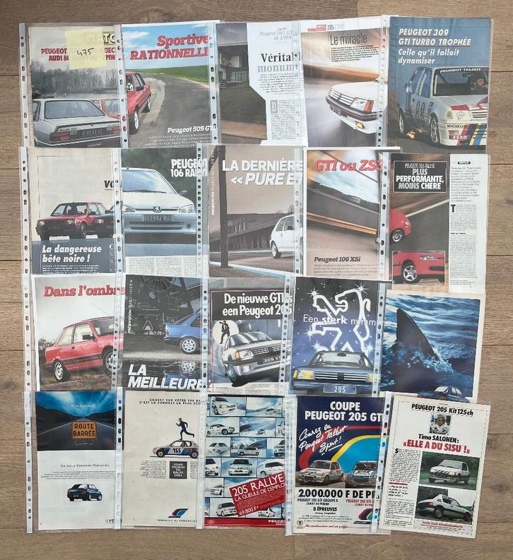 PASSIONNÉS DE SPORT PEUGEOT - ARTICLES, Livres, Autos | Brochures & Magazines, Peugeot, Enlèvement ou Envoi