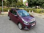 Peugeot 108 Cabrio 1.2 benz 60000km garantie!, Auto's, Stof, USB, 1199 cc, Cabriolet