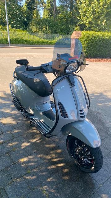 Vespa sprint nardo grey a klasse, Ophalen, Gebruikt, Benzine, 50 cc