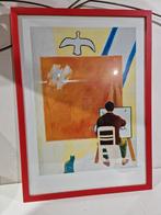 Roger Raveel ,  de schilder 50 x 70 cm, Antiek en Kunst, Ophalen of Verzenden