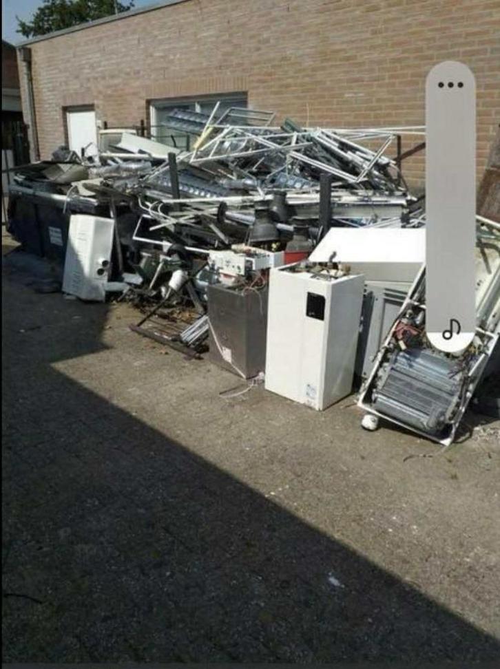 oud ijzer alles lees heel goed advertentie, Doe-het-zelf en Bouw, Overige Doe-Het-Zelf en Bouw, Gebruikt, Ophalen