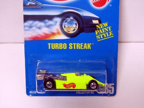 Turbo Streak Hot Wheels #235 "New Paint Style" (1991), Hobby & Loisirs créatifs, Voitures miniatures | Échelles Autre, Neuf, Voiture