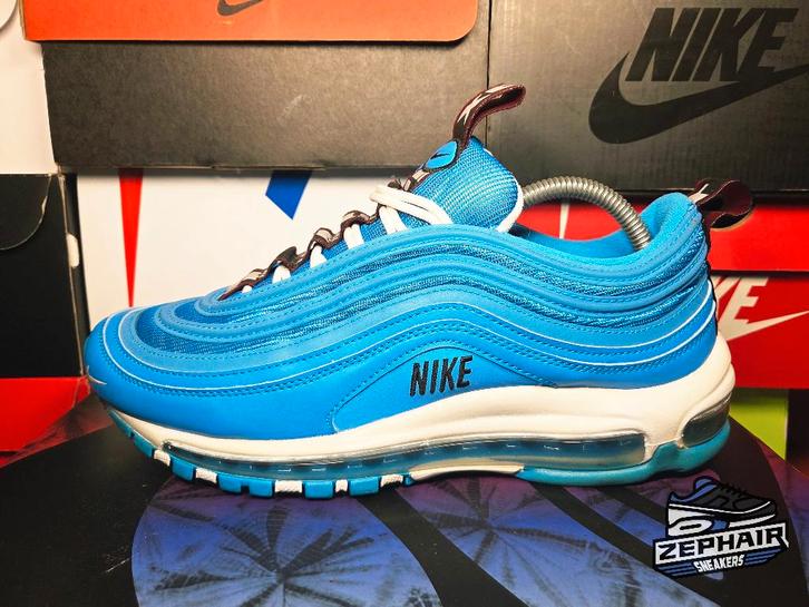 Nike Air Max 97 'Blue Hero' EU42.5 2018, Vêtements | Hommes, Chaussures, Comme neuf, Baskets, Bleu, Enlèvement ou Envoi