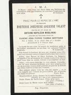 Carte de prière Volant, Envoi, Image pieuse