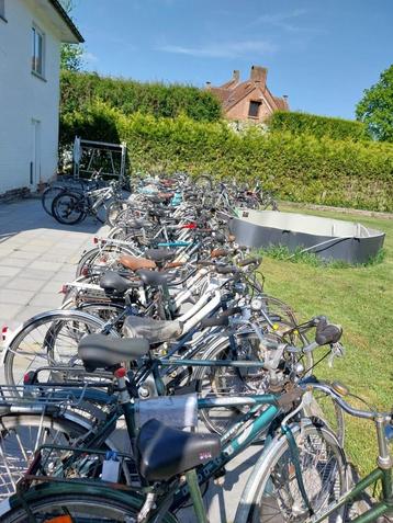 lot de +- 80 VELO's, Enlèvement, Utilisé, Autre