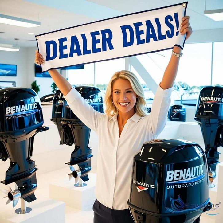 10 jaar Tohatsu Dealer: Benautic viert met Dealer-DEALS!, Watersport en Boten, Buiten- en Binnenboordmotoren, Nieuw