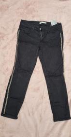 Zwarte broek zara met glitters 42, Maat 42/44 (L), Ophalen of Verzenden, Zo goed als nieuw, Lang