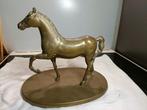 Bronzen paard, 1.75 kg, L23 CM hoog, 26.5 CM long, Antiek en Kunst, Ophalen