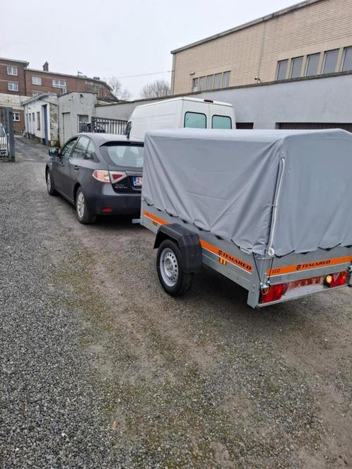 Remorque parc à conteneur, déménagement, ..., Auto diversen, Aanhangers en Bagagewagens, Zo goed als nieuw, Ophalen of Verzenden