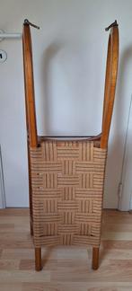 Luge Köck Rodel ancienne en bois et métal, Ophalen