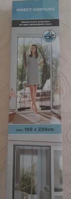 Insectengordijn grijs – max. 100 x 220 cm – nieuw, Ophalen of Verzenden, Nieuw