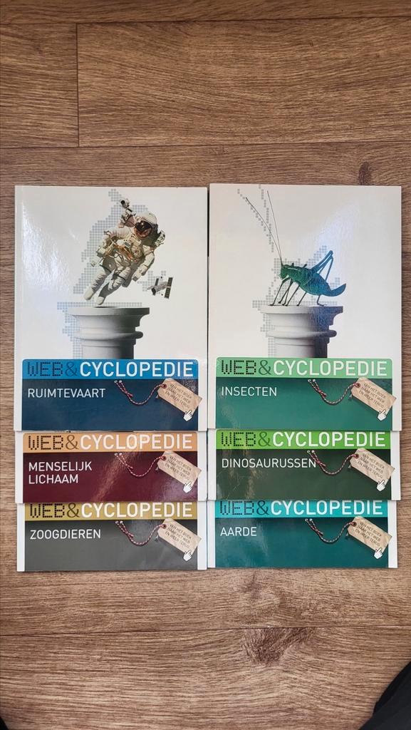 Set van 6 Web&cyclopedie-boeken, Boeken, Encyclopedieën, Nieuw, Complete serie, Ophalen of Verzenden