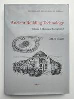 Ancient Building Technology, Volume 1: Historical Background, Enlèvement ou Envoi, 14e siècle ou avant, Europe, Comme neuf