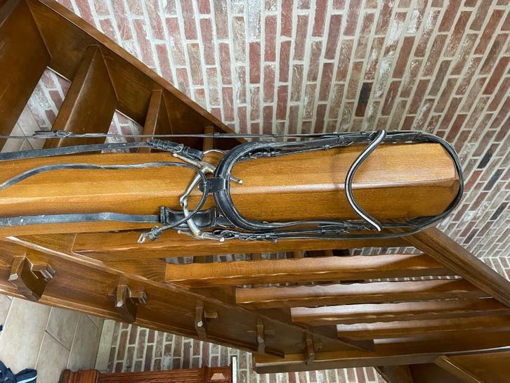 Dressuur- hoofdstellen, Dieren en Toebehoren, Paarden en Pony's | Hoofdstellen en Tuigage, Gebruikt, Dressuur, Ophalen