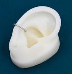 NIEUWE 925 zilveren oormanchet met zirkonen , 18 kt verguld, Handtassen en Accessoires, Oorbellen, Ophalen of Verzenden, Nieuw