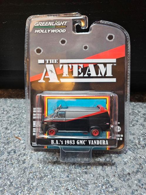 GMC VENDURA A-TEAM VAN (groen licht), Hobby en Vrije tijd, Modelbouw | Radiografisch | Auto's, Zo goed als nieuw, Ophalen of Verzenden