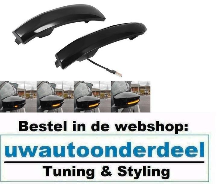 Dynamische Led knipperlichten Kuga Voor Ford Fiesta MK7, Auto diversen, Tuning en Styling, Verzenden