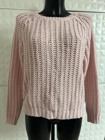 Pull à mailles rose clair Yessica : Taille S beschikbaar voor biedingen