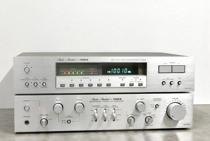 Fischer CA-2320 + FM 2421, Audio, Tv en Foto, Stereoketens, Zo goed als nieuw, Ophalen of Verzenden