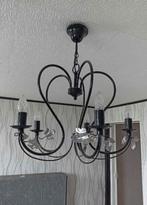 Lustre luminaire noir, Maison & Meubles, Lampes | Lustres, Enlèvement, Comme neuf