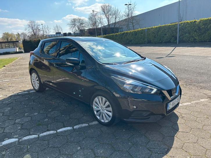 Mooie Nissan Micra 2021 benzine EURO 6 met garantie., Auto's, Nissan, Bedrijf, Te koop, Micra, ABS, Airbags, Airconditioning, Alarm