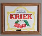 Spiegel Lindemans Kriek 46cmx35cm, Ophalen of Verzenden, Gebruikt, Reclamebord, Plaat of Schild