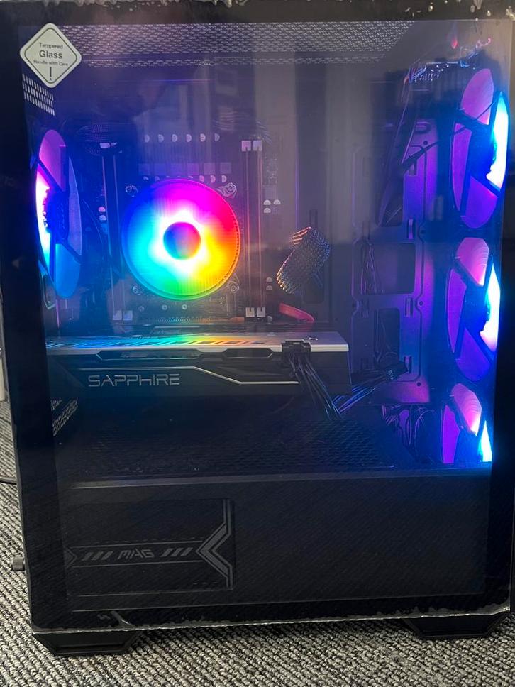 Budget Game pc, Computers en Software, Desktop Pc's, Zo goed als nieuw, 3 tot 4 Ghz, HDD, SSD, 16 GB, Met videokaart, Gaming, Ophalen