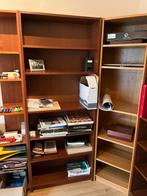 ensemble bibliothèque étagères rangements ikea, Maison & Meubles, Armoires | Bibliothèques, Enlèvement ou Envoi, Utilisé