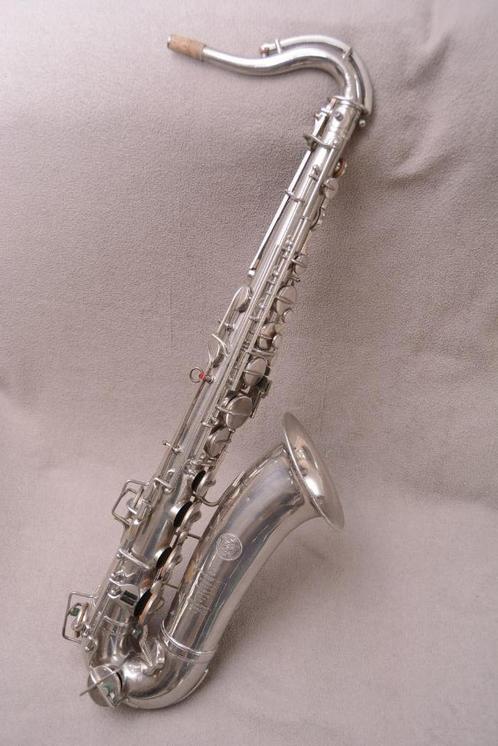 Melchior De Vries - Vintage Tenor Saxofoon, Muziek en Instrumenten, Blaasinstrumenten | Saxofoons, Gebruikt, Tenor, Met koffer