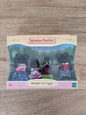 Epoch - Sylvanian Families 5530 : Midnight Cat Family beschikbaar voor biedingen