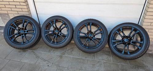 18" VELGEN EN BANDEN MET ZWARTE TPMS, Auto-onderdelen, Banden en Velgen, Banden en Velgen, Winterbanden, 18 inch, 245 mm, Personenwagen