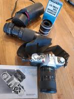 AV-1canon camera met toebehoren, Audio, Tv en Foto, Fotocamera's Analoog, Ophalen of Verzenden, Gebruikt, Canon