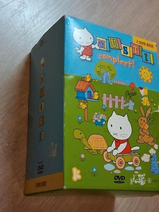 Unieke dvd-box Musti, 7 dvd's nog in verpakkingsfolie, Cd's en Dvd's, Dvd's | Kinderen en Jeugd, Nieuw in verpakking, Tv fictie