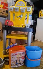 Werktafel smoby + gereedschap, Ophalen, Gebruikt