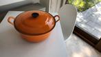 Gietijzeren kookpot van Le Creuset, Maison & Meubles, Cuisine | Casseroles & Poêles, Fonte, Plaque céramique, Enlèvement, Utilisé