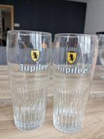2x Jupiler bierglazen (25CL), Verzamelen, Ophalen of Verzenden, Zo goed als nieuw, Bierglas