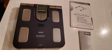 Omron weegschaal met lichaamsvetmeter, Elektronische apparatuur, Weegschalen, Ophalen