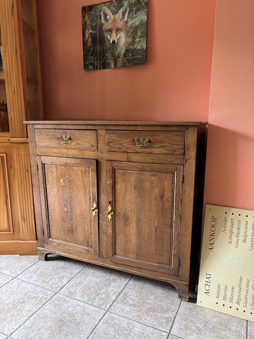 Antieke kast, Huis en Inrichting, Kasten | Dressoirs, Gebruikt, 100 tot 150 cm, 25 tot 50 cm, Met lade(s), Met deur(en), Met plank(en)